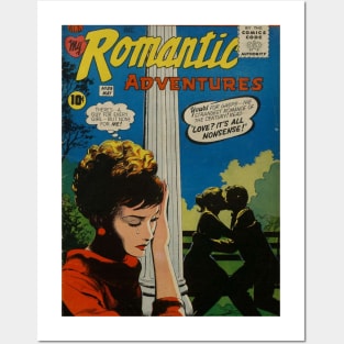 Vintage "Romantic Adventures" Cover Posters and Art